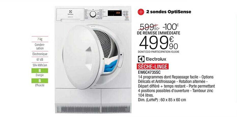 sèche-linge electrolux