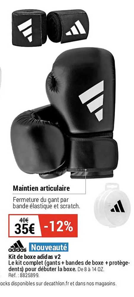 Kit De Boxe Adidas V2