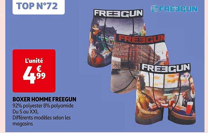 Boxer Homme Freegun