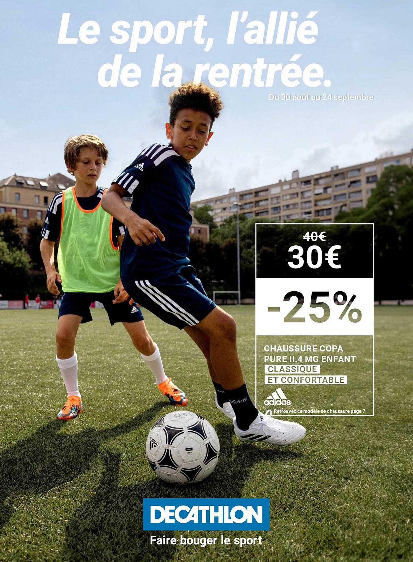 chaussure copa pure II 4 mg enfant