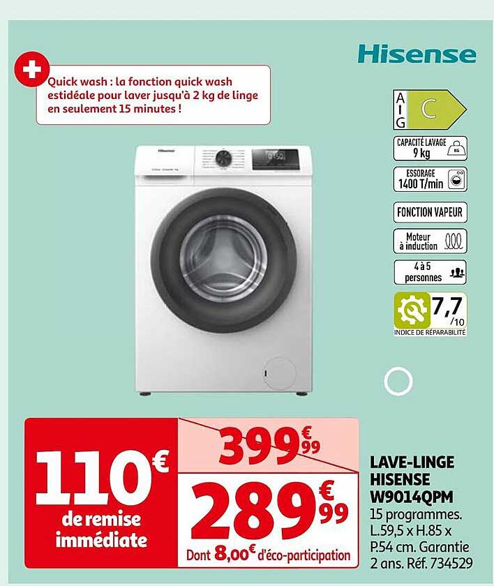 lave-linge hisense