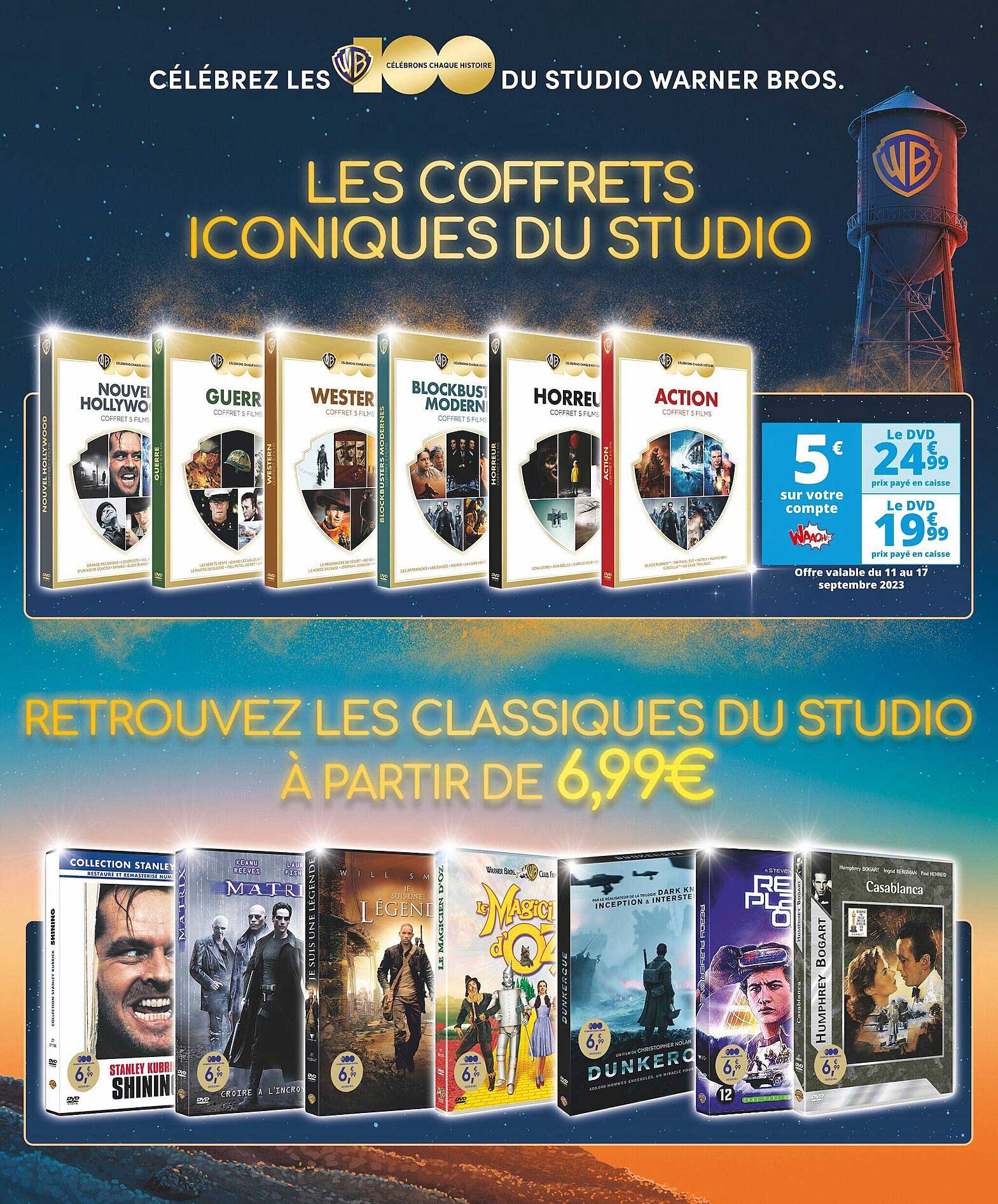 les coffrets iconiques du studio