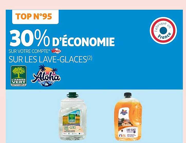 les lave-glaces l'arbre vert, aloha