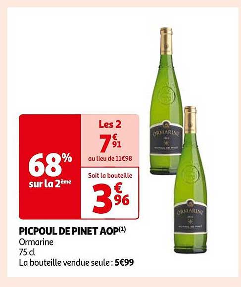 Picpoul De Pinet Aop Ormarine