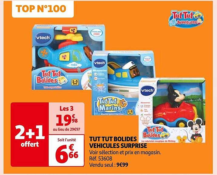 tut tut bolides vehicules surprise