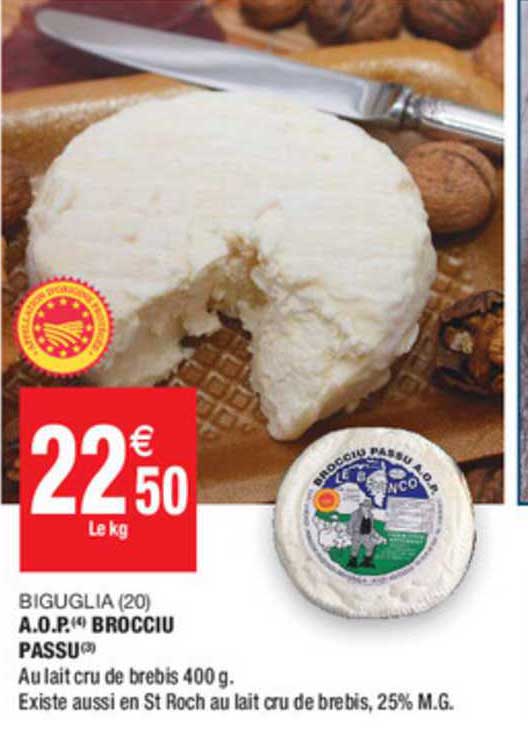 a.o.p. brocciu passu biguglia