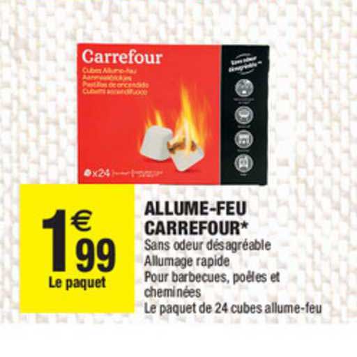allume feu carrefour