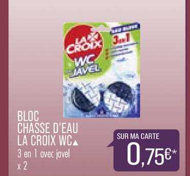 bloc chasse d'eau la croix wc