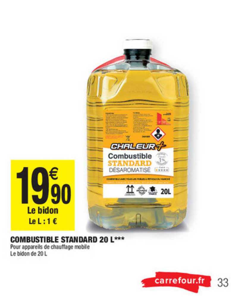 Combustible Standard 20 L