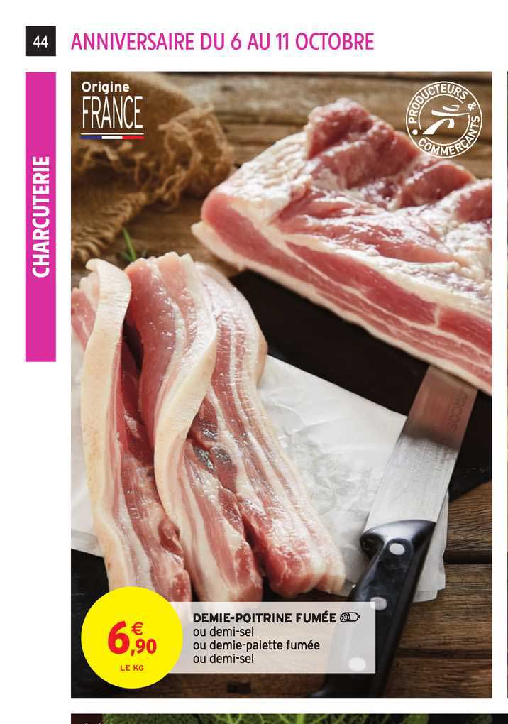 Demie Poitrine Fumée