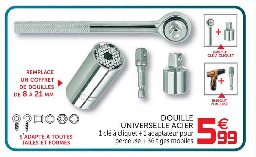 Douille Universelle Acier