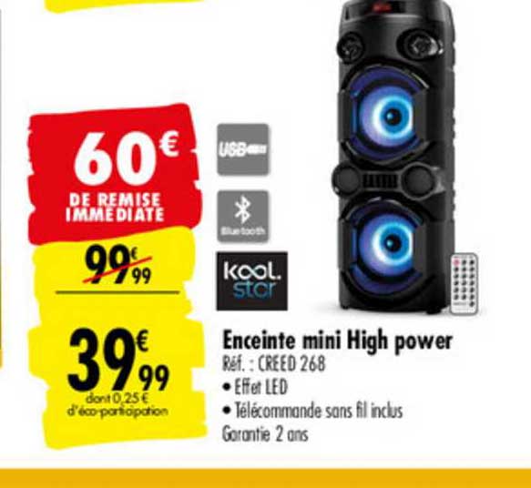enceinte mini high power