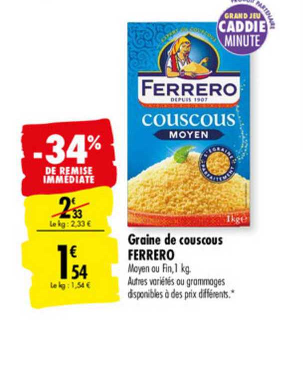 graine de couscous ferrero -34% de remise immédiate