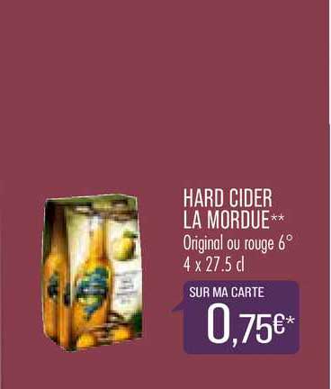 hard cider la mordue