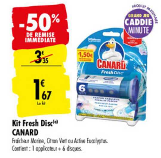 Kit Fresh Disc Canard -50% De Remise Immédiate