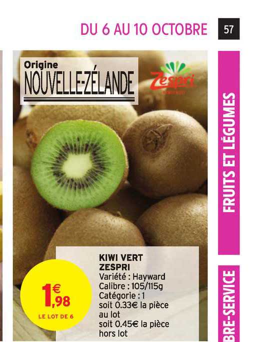 Kiwi Vert Zespri