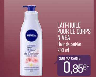 Lait Huile Pour Le Corps Nivea