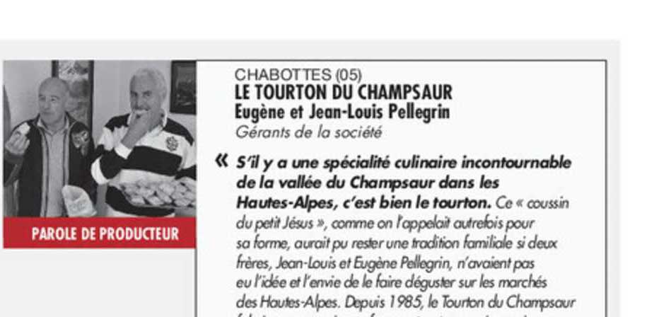 le tourton du champsaur eugène et jean louis pellegrin chabottes