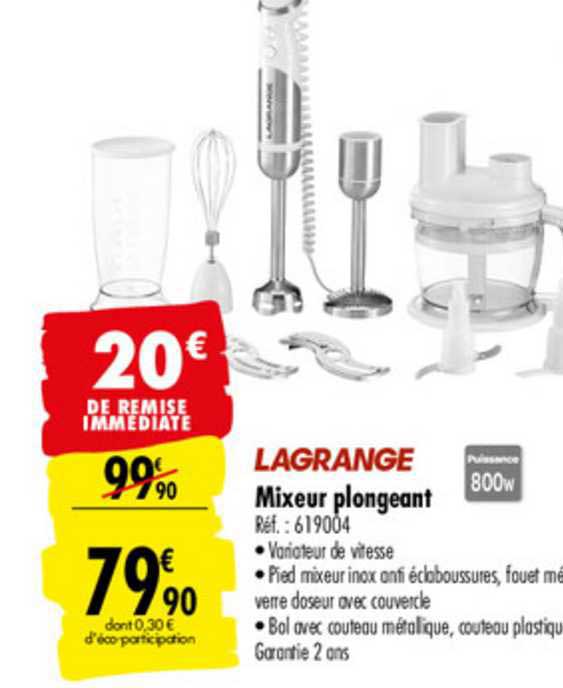 Mixeur Plongeant Lagrange