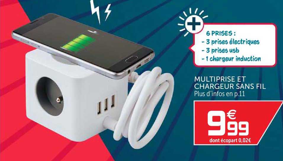 Multiprise Et Chargeur Sans Fil