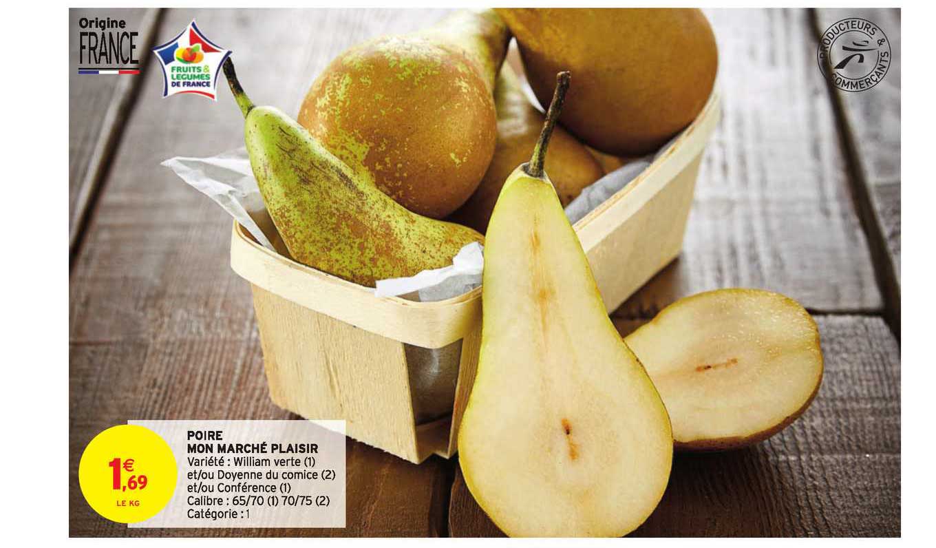 poire mon marché plaisir