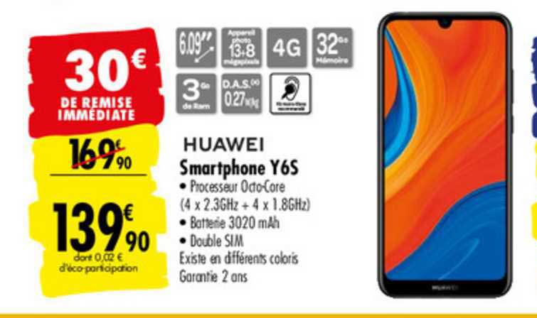 smartphone y65 huawei