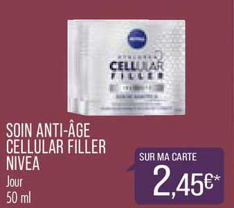 soin anti âge cellular filler nivea