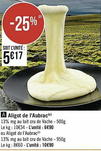 aligot de l'aubrac