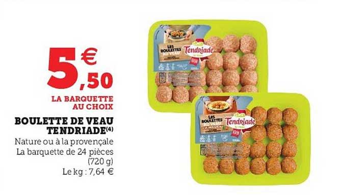 Boulette De Veau Tendriade