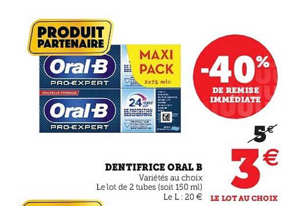 dentifrice oral-b