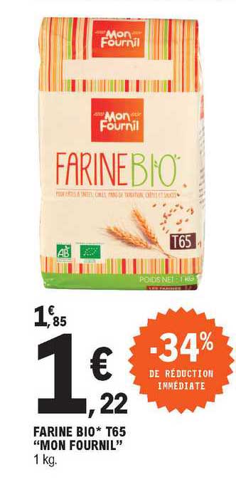 farine bio t65 "mon fournil"