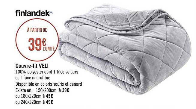 finlandek couvre-lit veli
