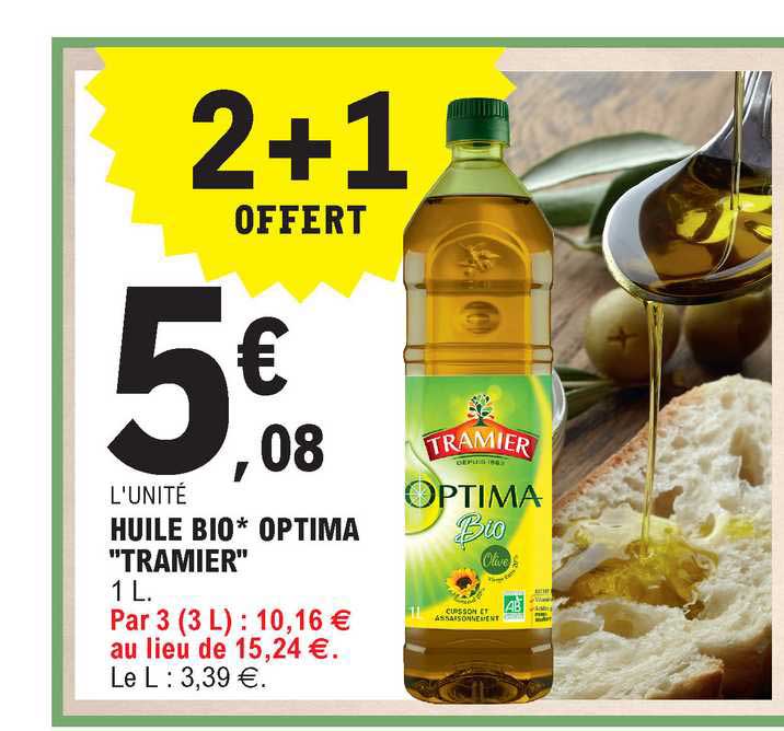 Huile Bio Optima "tramier"