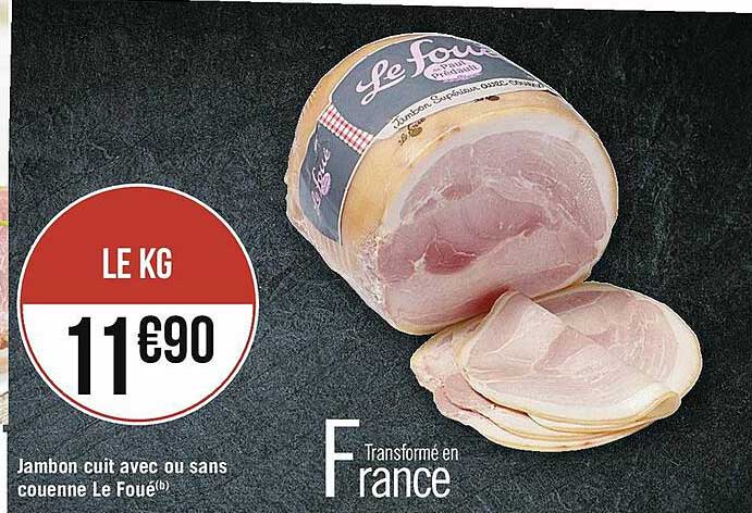 Jambon Cuit Avec Ou Sans Couenne Le Foué
