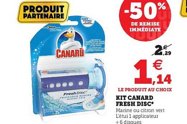 kit canard fresh disc