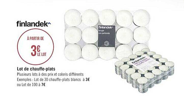 Lot De Chauffe-plats Finlandek^