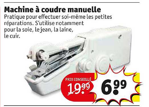 machine à coudre manuelle