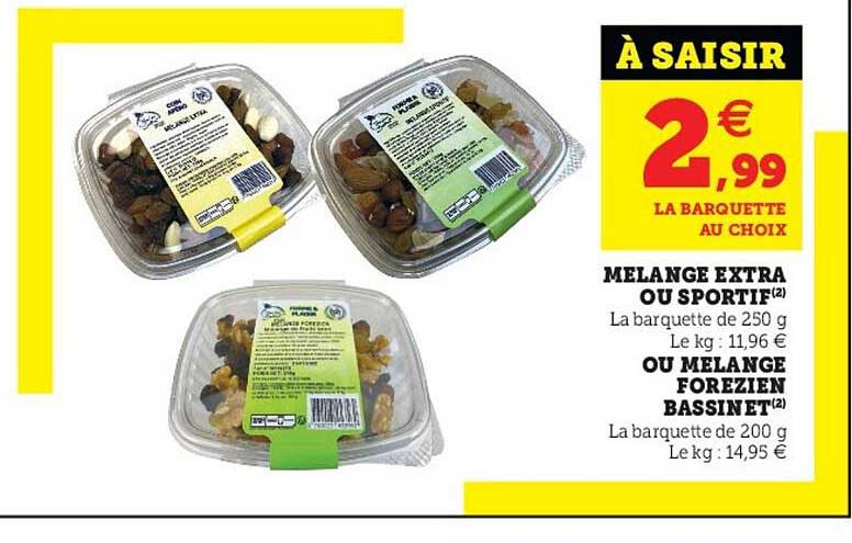 mélange extra ou sportif ou mélange forezien bassinet