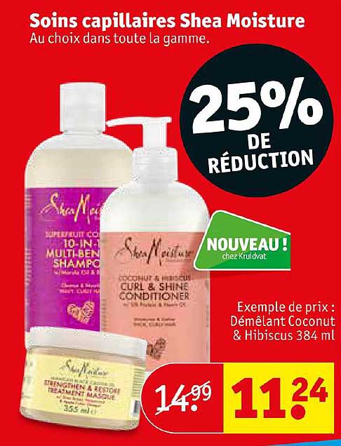 soins capillaires shea moisture