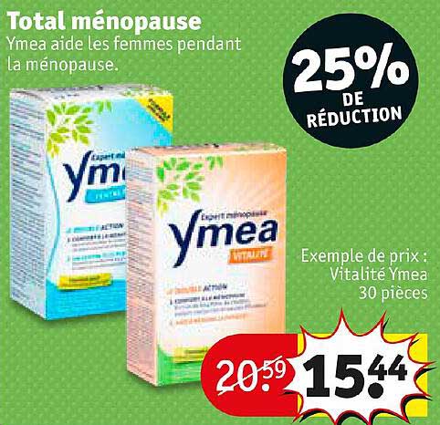 total ménopause : vitalité ymea 30 pièces
