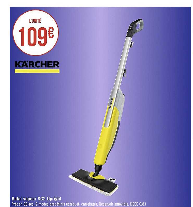 balai vapeur sc2 upright kärcher
