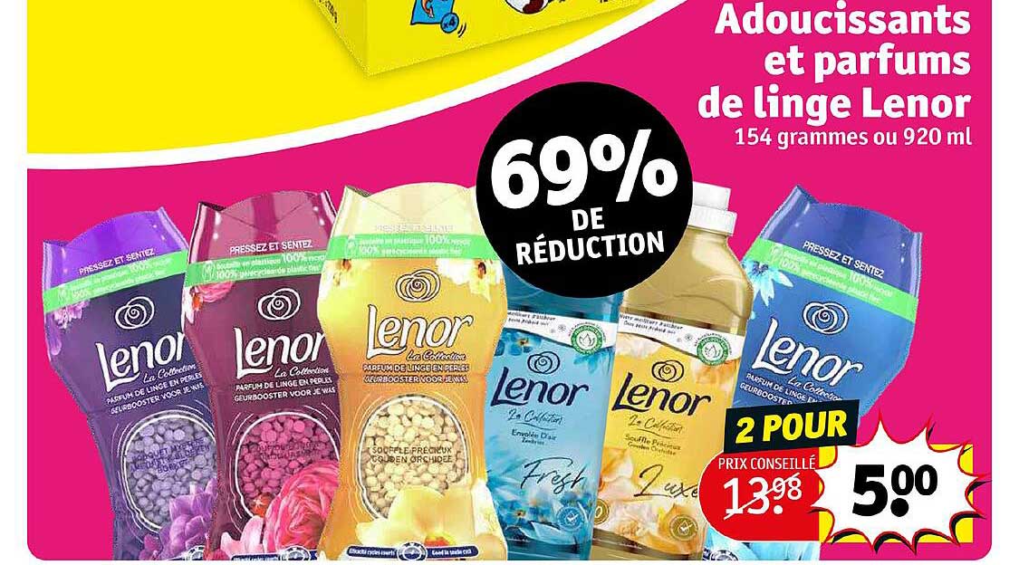 Adoucissants Et Parfums De Linge Lenor