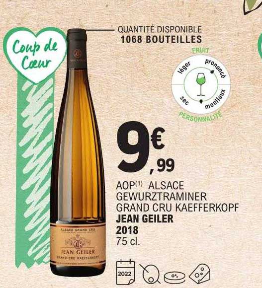 aop alsace gewurztraminer grand cru kaefferkopf jean geiler 2018