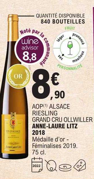 aop alsace riesling grand cru ollwiller anne-laure litz 2018