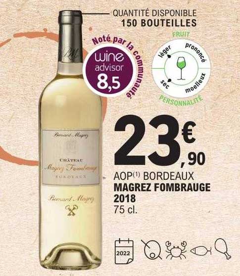 aop bordeaux magrez fombrauge 2018