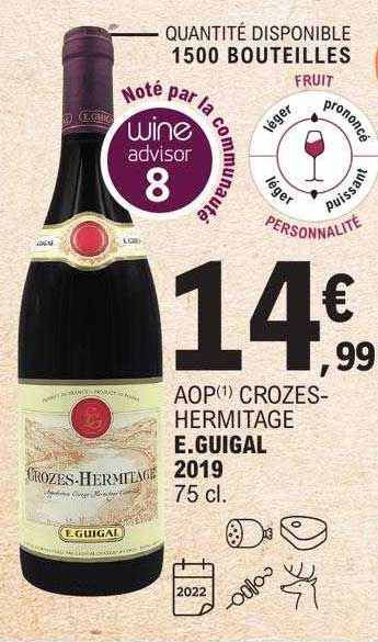 aop crozes-hermitage e.guigal 2019