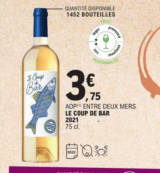 aop entre deux mers le coup de bar 2021