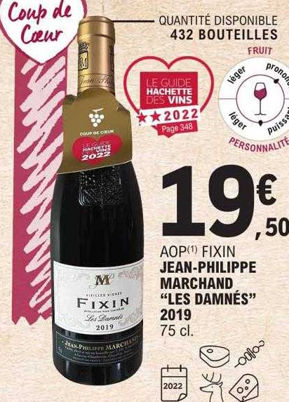 aop fixin jean-philippe marchand "les damnés" 2019