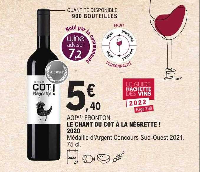 aop fronton le chant du cot à la négrette ! 2020