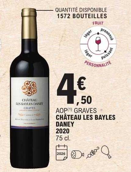 Aop Graves Château Les Bayles Daney 2020